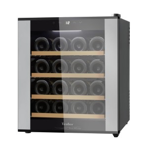 Винный шкаф Tesler WCV-160 silver