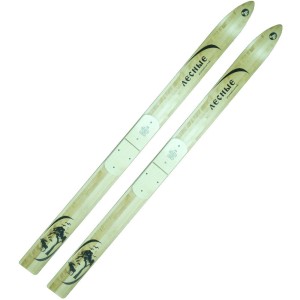 Лыжи Маяк Лесные дерево-пластик 165*11