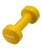 Гантель Starfit DB-101 2,5 кг желтая