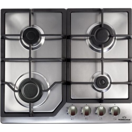 Встраиваемая газовая варочная панель Rodmans STANDART BHG 6401 D IX