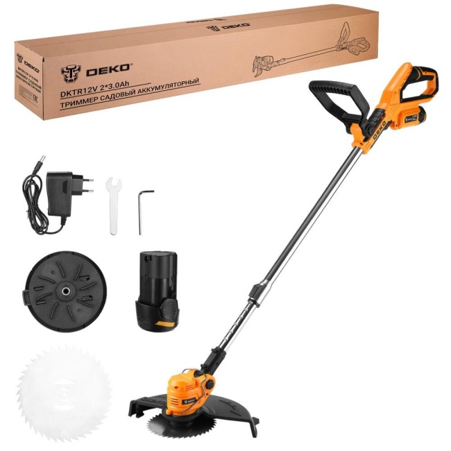 Триммер аккумуляторный Deko DKTR12V (063-4238-1) Триммер аккумуляторный Deko DKTR12V (063-4238-1)
