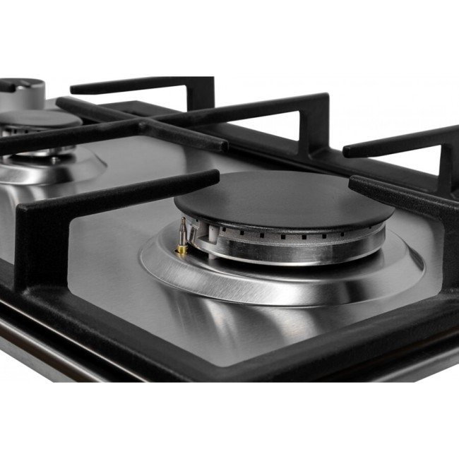 Встраиваемая газовая варочная панель ZorG BL DOMINO inox