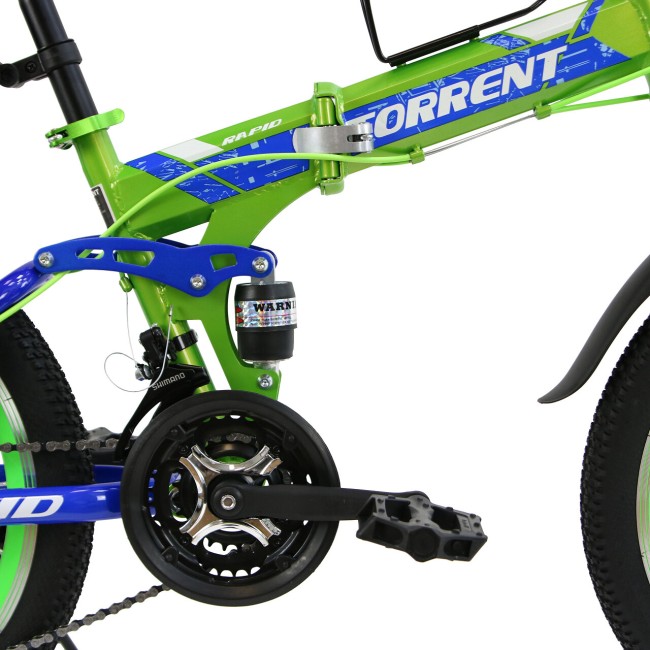 Велосипед Torrent Rapid зеленый/синий