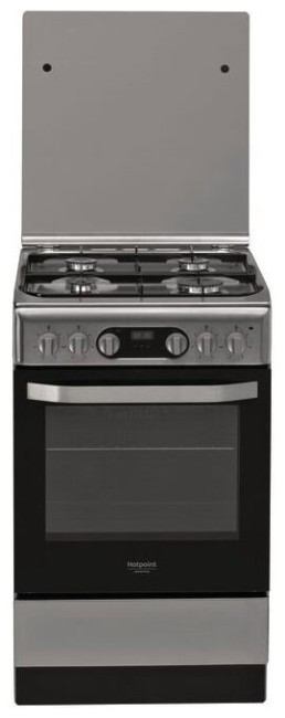 Комбинированная плита Hotpoint-Ariston HS5G5CHX/R