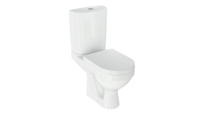 Унитаз-компакт Cersanit KRISTAL белый (S-KO-KRI011-3/6-DL-w) Унитаз-компакт Cersanit KRISTAL белый (S-KO-KRI011-3/6-DL-w)