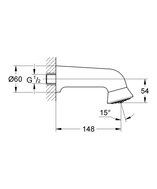 Верхний душ Grohe Relexa 28948000 Верхний душ Grohe Relexa 28948000