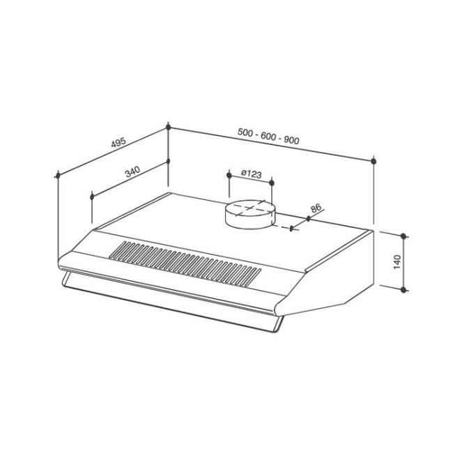 Вытяжка Kaiser A 501 NB