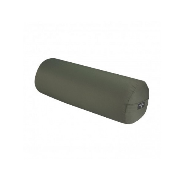 Валик Hugger Mugger Round Yoga Bolster оливковый