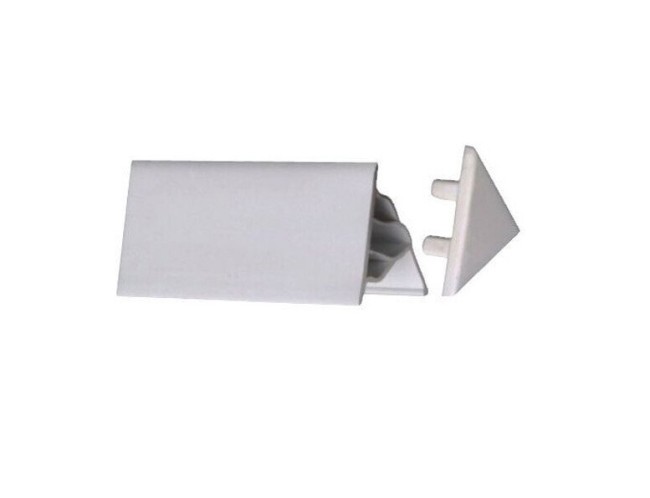 Заглушка декоративной планки Ravak 10 белая (XB430001001