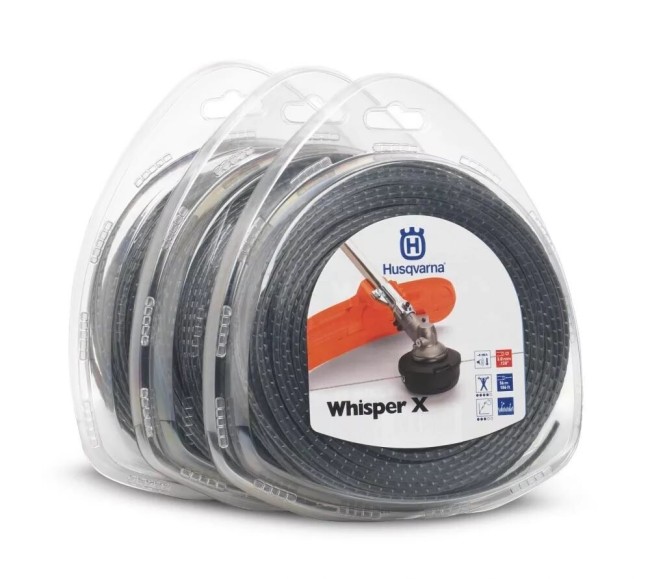Корд триммерный Husqvarna 3.0мм 56м Whisper X (5784351-01) Корд триммерный Husqvarna 3.0мм 56м Whisper X (5784351-01)
