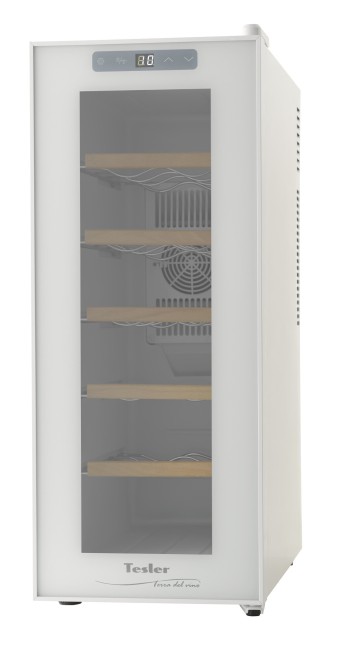 Винный шкаф Tesler WCV-125 silver
