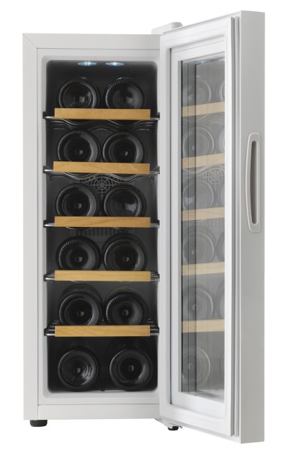 Винный шкаф Tesler WCV-125 silver