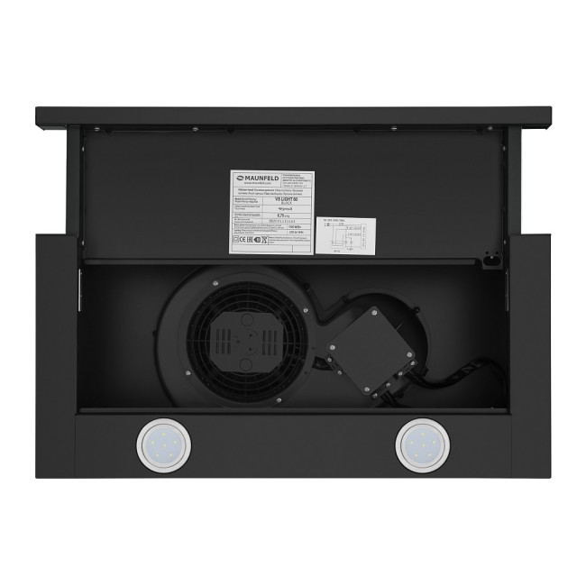 Встраиваемая вытяжка Maunfeld VS Light 60 черный