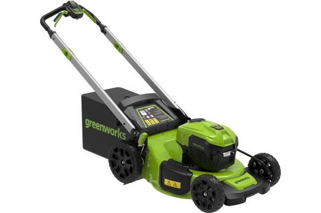 Газонокосилка аккумуляторная GreenWorks GD40LM48SPK4 Газонокосилка аккумуляторная GreenWorks GD40LM48SPK4