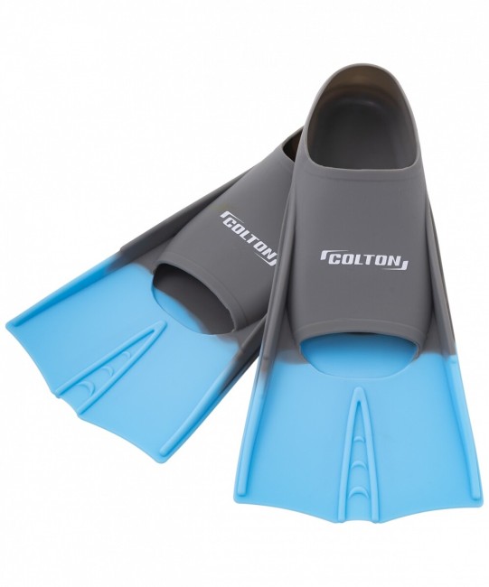Ласты Colton CF-01 серый/голубой 33-35 Ласты Colton CF-01 серый/голубой 33-35