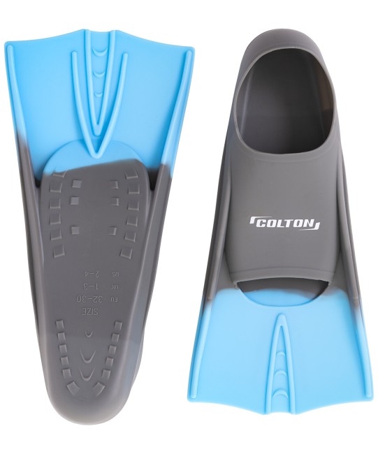 Ласты Colton CF-01 серый/голубой 33-35 Ласты Colton CF-01 серый/голубой 33-35