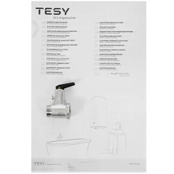 Водонагреватель накопительный Tesy GCH 1504430 B12 TSRC