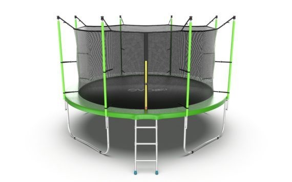 Батут Evo Jump Internal 12ft Green Lowernet + сетка