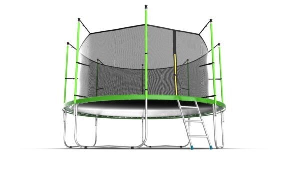 Батут Evo Jump Internal 12ft Green Lowernet + сетка
