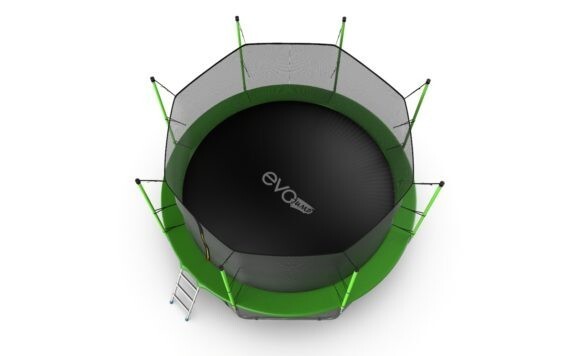 Батут Evo Jump Internal 12ft Green Lowernet + сетка