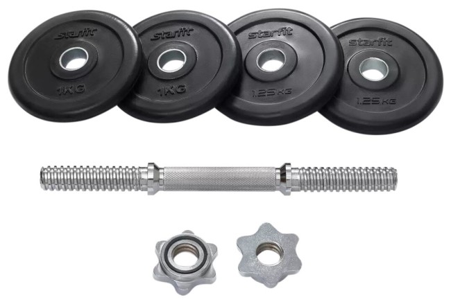 Гантель разборная Starfit DB-716 6 кг Гантель разборная Starfit DB-716 6 кг