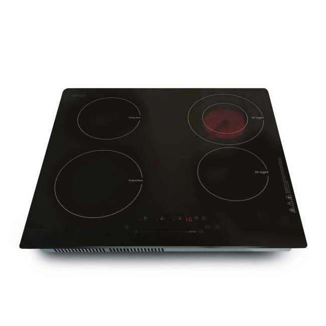 Встраиваемая комбинированная варочная панель Ginzzu HCI-478 Встраиваемая комбинированная варочная панель Ginzzu HCI-478