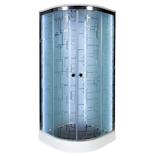 Душевая кабина Deto EM1510LED+GM