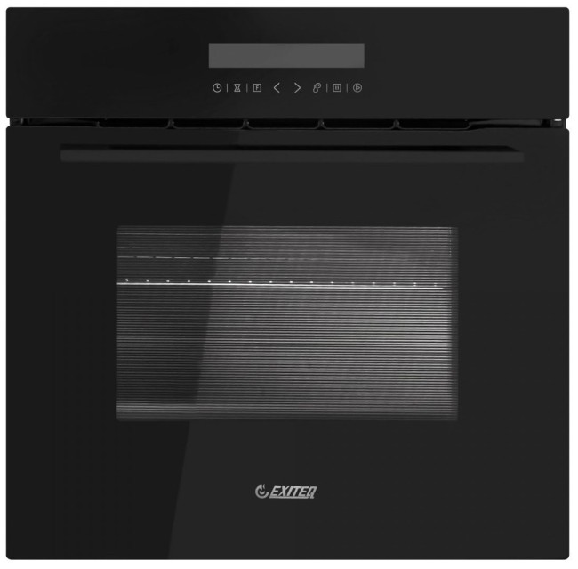 Встраиваемый электрический духовой шкаф Exiteq EXO-404 black Встраиваемый электрический духовой шкаф Exiteq EXO-404 black