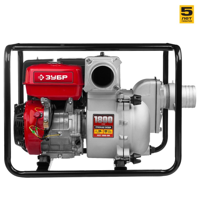 Мотопомпа Зубр МПГ-1800-100 Мотопомпа Зубр МПГ-1800-100