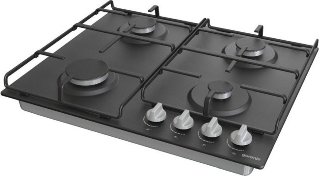 Встраиваемая газовая варочная панель Gorenje G640EXB Встраиваемая газовая варочная панель Gorenje G640EXB