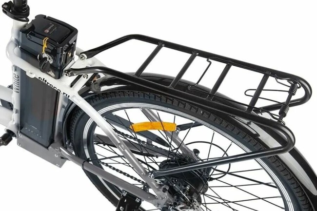 Велогибрид Eltreco White Бело-серый-2425