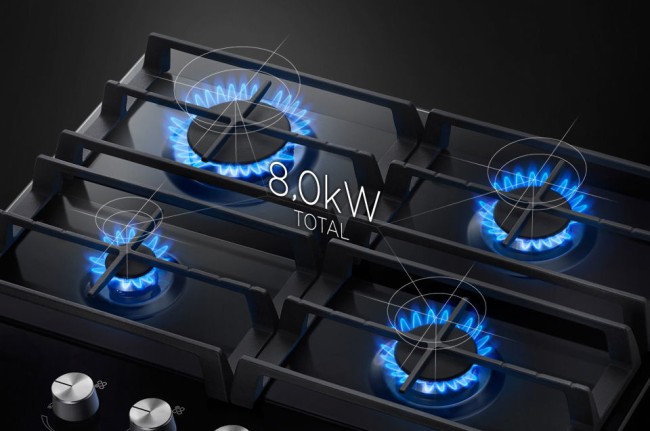 Встраиваемая газовая варочная панель Samsung NA64H3000AK Встраиваемая газовая варочная панель Samsung NA64H3000AK