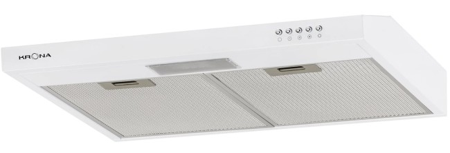 Вытяжка Krona Jessica slim 600 white push button Вытяжка Krona Jessica slim 600 white push button