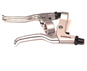 Ручки тормозные Shimano серебро EBLR550PAS