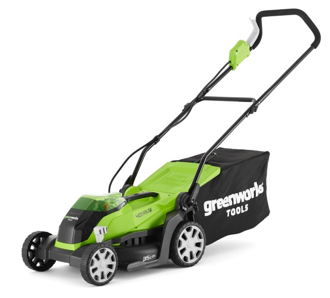 Газонокосилка аккумуляторная GreenWorks G40LM35K4
