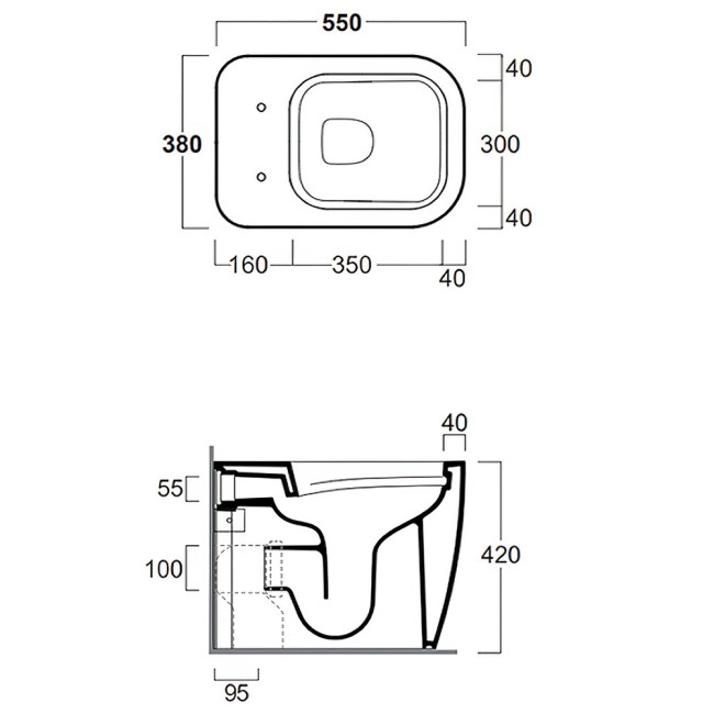 Унитаз напольный Simas HE01bia