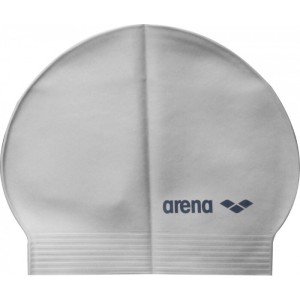 Шапочка для плавания Arena SoftLatex Silver/Navy (91294 57)
