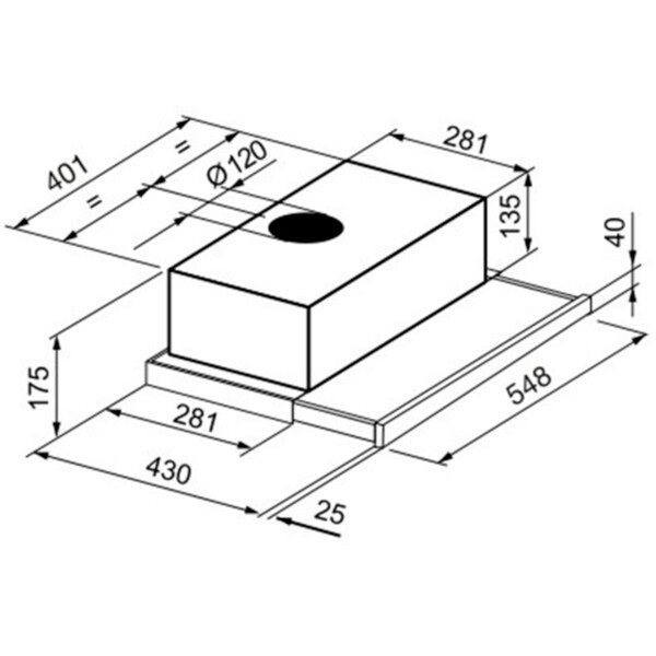 Встраиваемая вытяжка Korting KHP 6211 GW Встраиваемая вытяжка Korting KHP 6211 GW