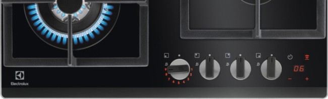 Встраиваемая газовая варочная панель Electrolux GPE365YPB