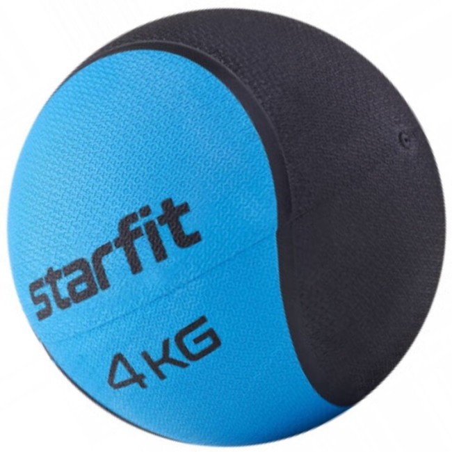 Медбол Starfit GB-702 4 кг, синий Медбол Starfit GB-702 4 кг, синий