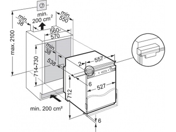 Встраиваемая морозильная камера Liebherr IGN 1054 Встраиваемая морозильная камера Liebherr IGN 1054