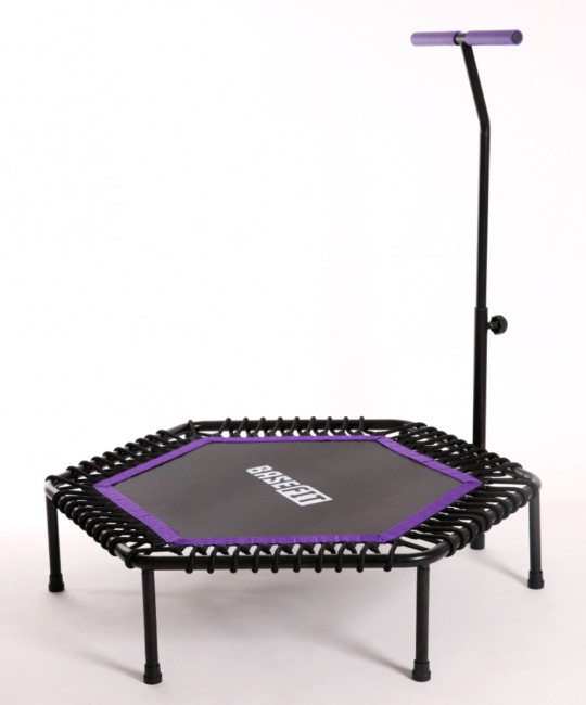 Батут BaseFit TR-401 112 см фиолетовый