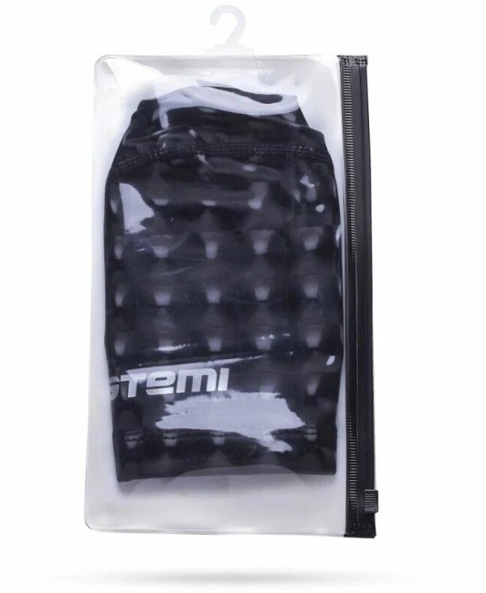 Шапочка для плавания Atemi PU200 черный 3D Шапочка для плавания Atemi PU200 черный 3D