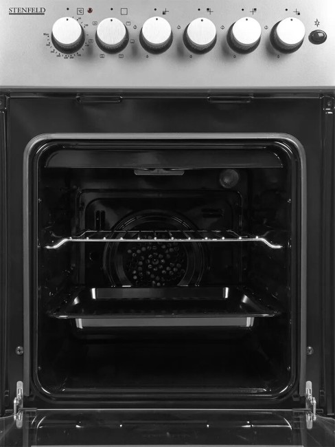 Комбинированная плита Stenfeld T541GEF-02 серый Комбинированная плита Stenfeld T541GEF-02 серый