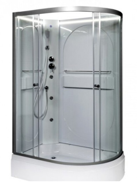 Душевая кабина Deto L620L N LED с гидромассажем