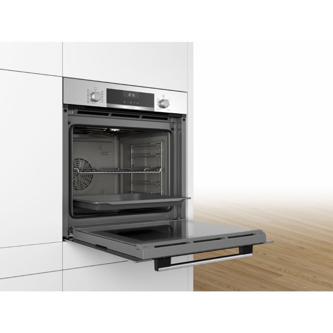 Встраиваемый электрический духовой шкаф Bosch HBA357BS0