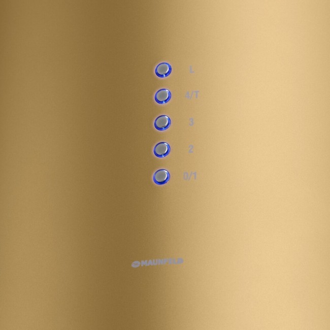 Островная вытяжка Maunfeld Lee Isla 39 золотой