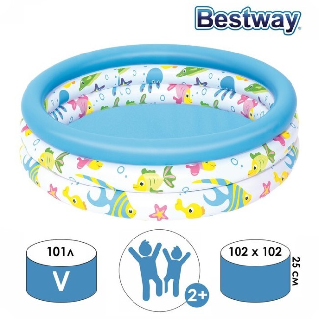 Надувной бассейн Bestway 51008 Надувной бассейн Bestway 51008