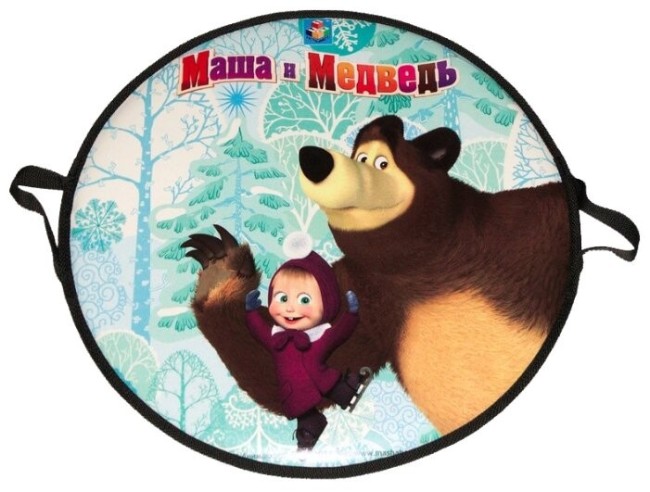 Ледянка 1Toy Маша и Медведь (Т59046)