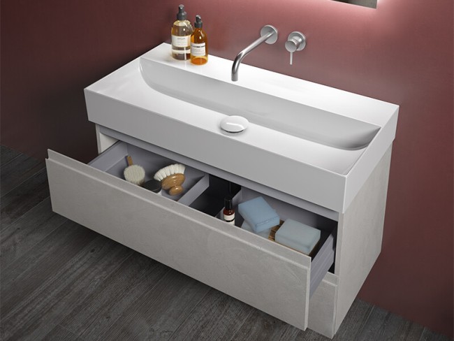 Раковина подвесная Hatria BAHIA (BH1000465011TS0) белый